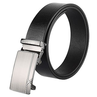 Men's Genuine Leather Belts - Black